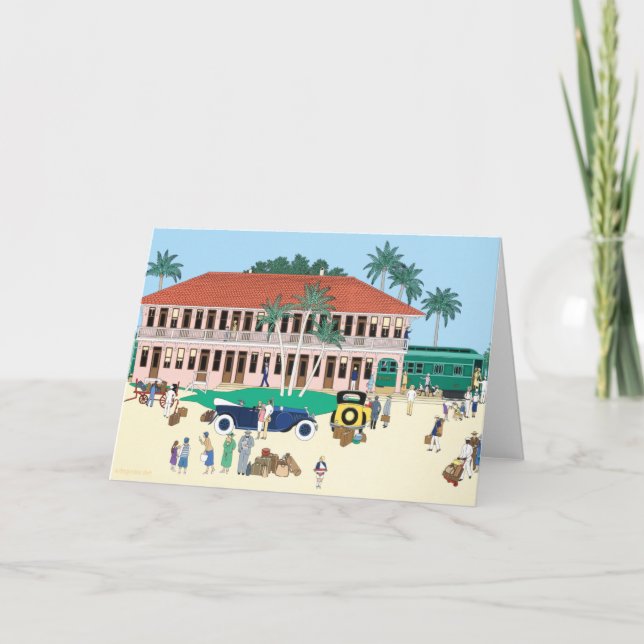 Cartão Ferroviário Histórico Boca Grande (Frente)