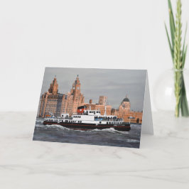 Cartão Ferry, cruze a Mersey!