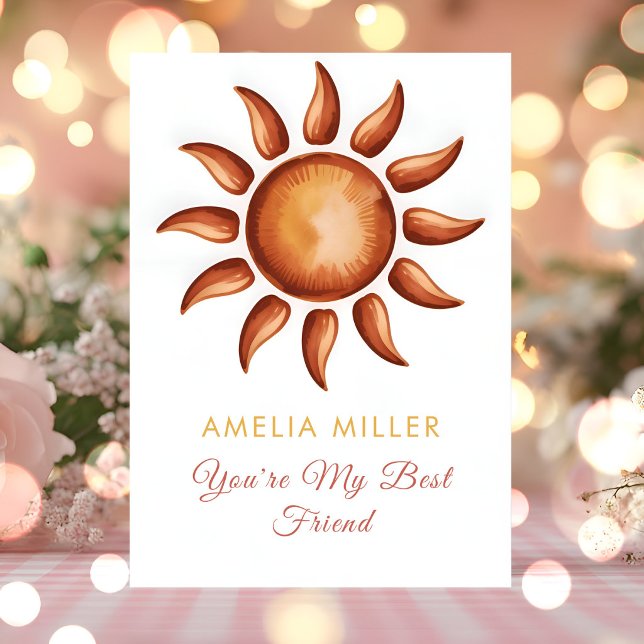 Cartão Festa Arco-íris Boêmio (Criador carregado)