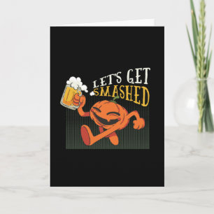 Cartão festa de abóbora