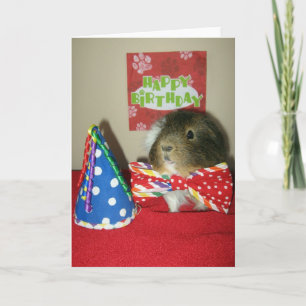 Cartão Festa de aniversário de Baci