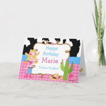 Festa de aniversário Ocidental de Cowgirl Loira