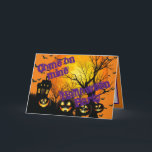 Cartão  Festa de Halloween<br><div class="desc">Cartão de Festa de Halloween - Veja nossos outros produtos e coleções,  escolha um presente para você e seus queridos.
Obrigados para comprar em nossa loja. Volte. :)</div>