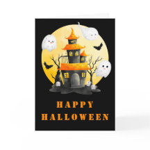 Festa de Halloween com Casa Assombrada e Fantasmas