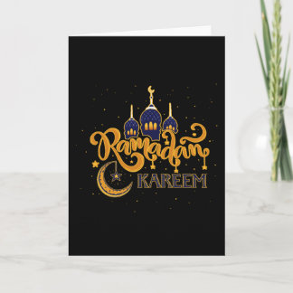 Cartão Festa Ramadã Kareem Mubarak