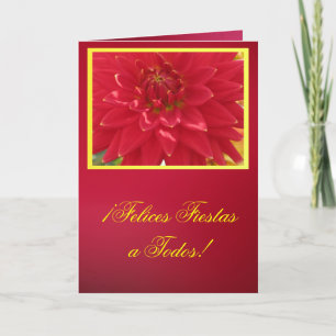 Cartão - festas de Felices do ¡ um TODOS! - La