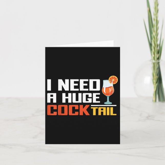 Cartão Festas de Natal inadequadas e engraçadas (Frente)