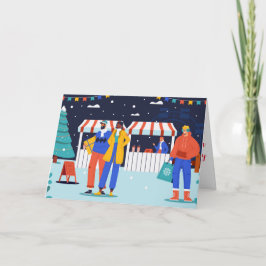 Cartão "Festas do Mercado de Inverno"