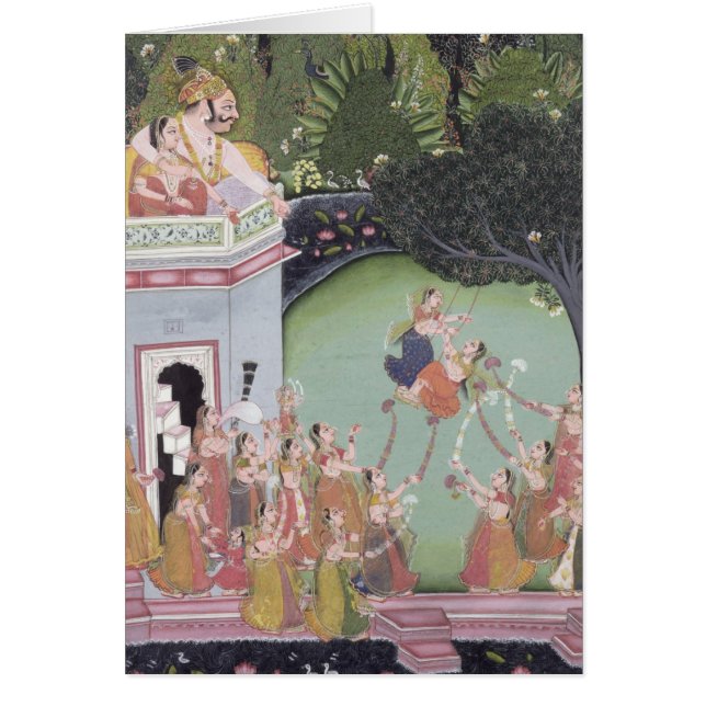 Cartão Festival do balanço (Frente)