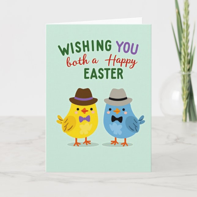 Cartão Festive Birds Celebration Card (Frente)