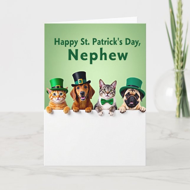 Cartão Festive Friends Holiday Card (Frente)