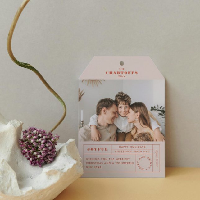 Cartão Festivo de Férias Planas (Criador carregado)