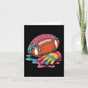 Cartão Fiação De Futebol Wr Lineman Qb Rb Sorvete Pegba
