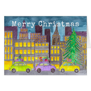 Cartão Fiat 500 na Cidade Personalizável