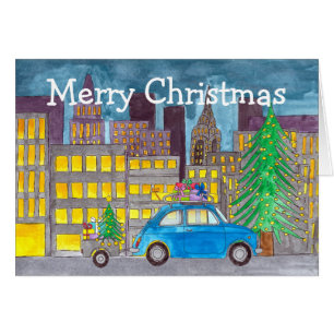 Cartão Fiat 500 na Cidade Personalizável