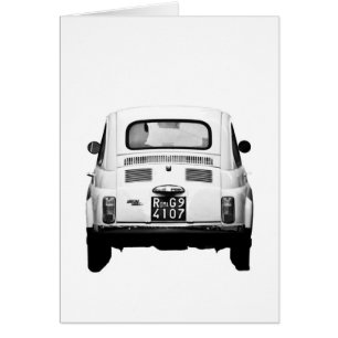 Cartão Fiat 500 Roma