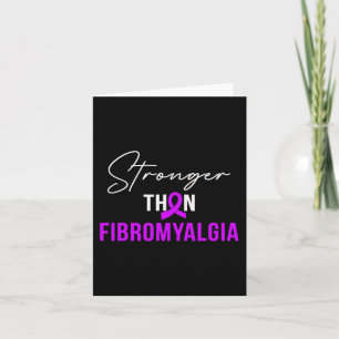 Cartão Fibromialgia Mais Forte Fibromialgia Familiar Guer