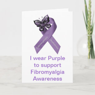 Cartão Fibromyalgia Awareness Card
