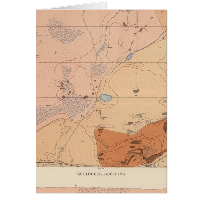 Cartão Ficha Geológica Detalhada XXI (Frente)