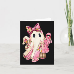 Cartão Ficheiro de Ficheiro Ghost Rosa Friso Cancer Awa