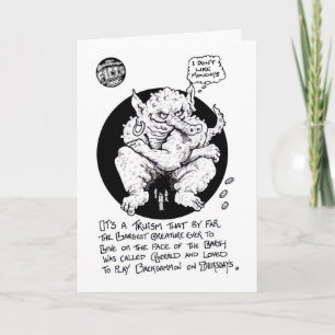 Cartão FICTS "Gerald" Birthday Card