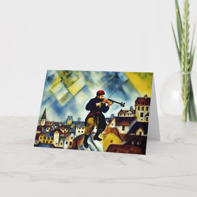 Cartão Fiddler no Teto (Frente)