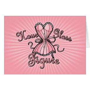 Cartão Figura da ampulheta