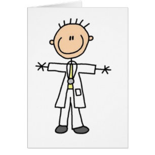Cartão Figura do Doctor Stick