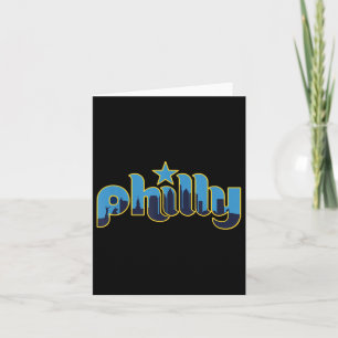 Cartão Filadélfia Philly - Design Retrô - Clic 