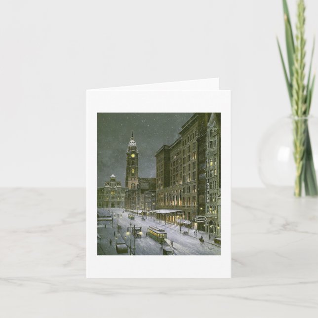 Cartão "Filadélfia Velha" de Paul McGehee (Frente)