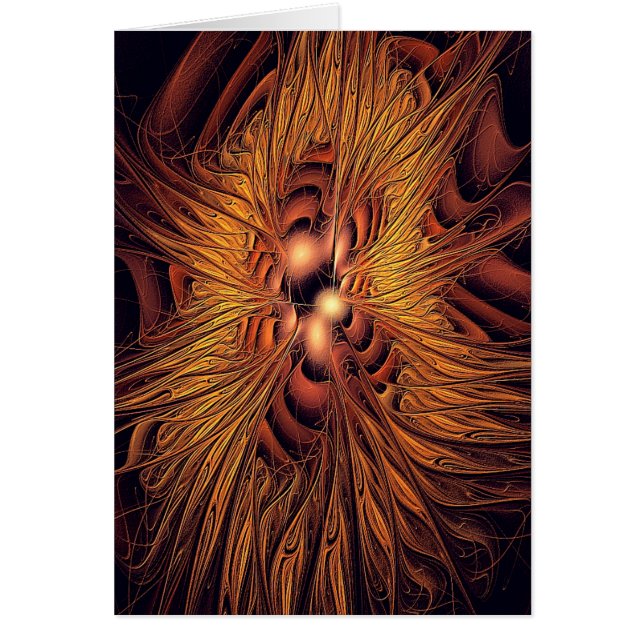 Cartão Filamentos de Fiery (Frente)