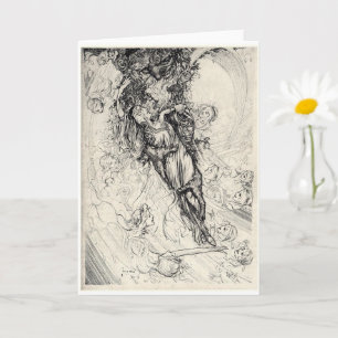 Cartão Filha do VAZIO Arco-íris de Oz