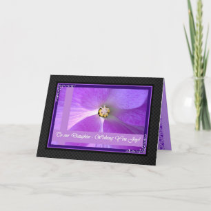 Cartão Filha e genro - Parabéns de casamento