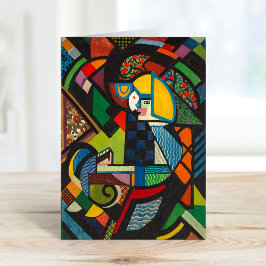 Cartão Filha em um Rocker | Henry Lyman Sačien