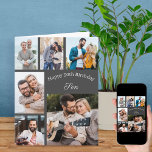 Cartão Filho 6 Colagem Fotográfica Qualquer Idade Feliz A<br><div class="desc">Crie o seu próprio cartão de aniversário para o seu filho com uma colagem fotográfica feita a partir de 6 das suas fotografias favoritas. O modelo está configurado para funcionar em qualquer idade e você pode editar o filho em um nome, se preferir. Você também pode editar o dentro de...</div>