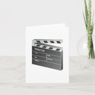 Cartão Filme Clapperboard