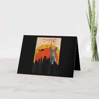 Cartão Filme Japonês Bunny Rabbit Horror | Amantes de Coe