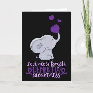 Cartão Fim Heimer O Amor Nunca Esquece Conscientização so