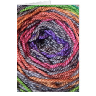 Cartão Fim saboroso do fio acima