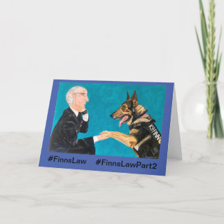 Cartão Finn's law design