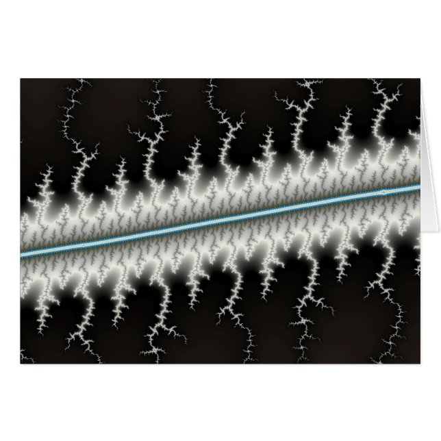 Cartão Fio elétrico - Fractal (Frente Horizontal)
