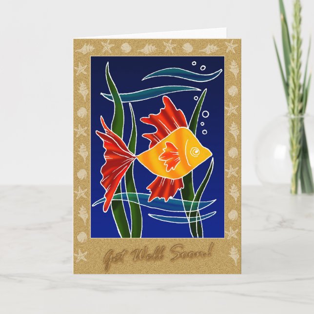 Cartão Fique Bem Em Breve (Frente)