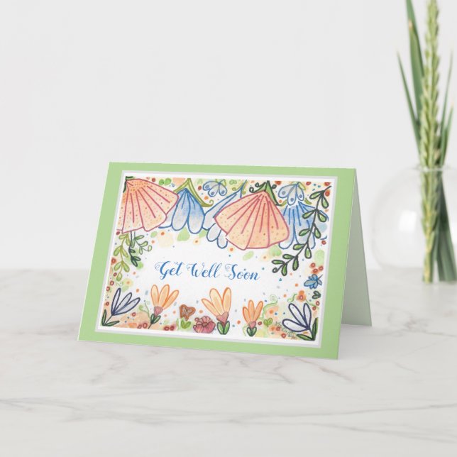 Cartão Fique Bem Em Breve (Frente)