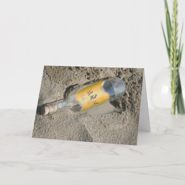 Cartão Fique bem logo (Frente)