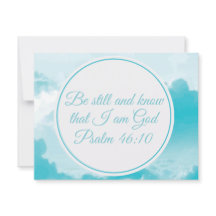 Fique quieto e saiba que eu sou Deus Belo Salmo