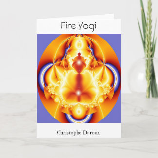 Cartão Fire Yogi