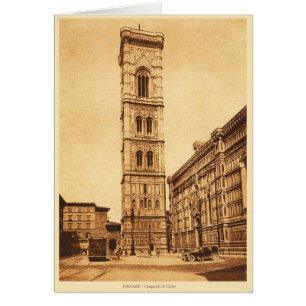 Cartão Firenze, Campanile di Giotto