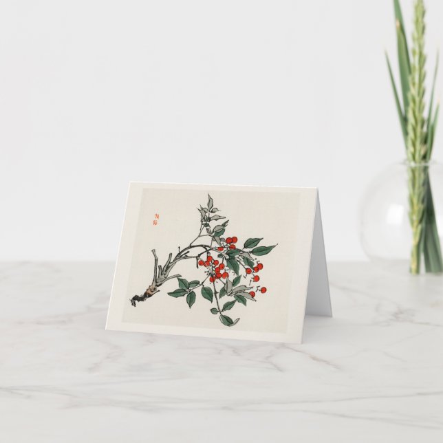 Cartão Firethors tradicional japonês (Frente)