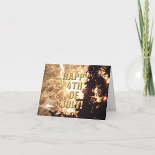 Cartão Fireworks 15 4 de julho