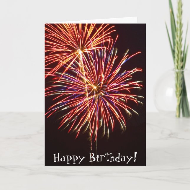 Cartão Fireworks 2 (Frente)